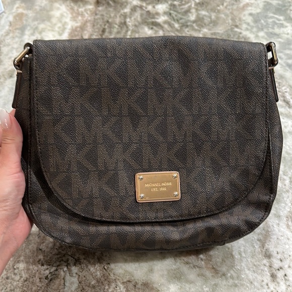 Michael Kors Brown Crossbody Bag - Picture 1 of 5